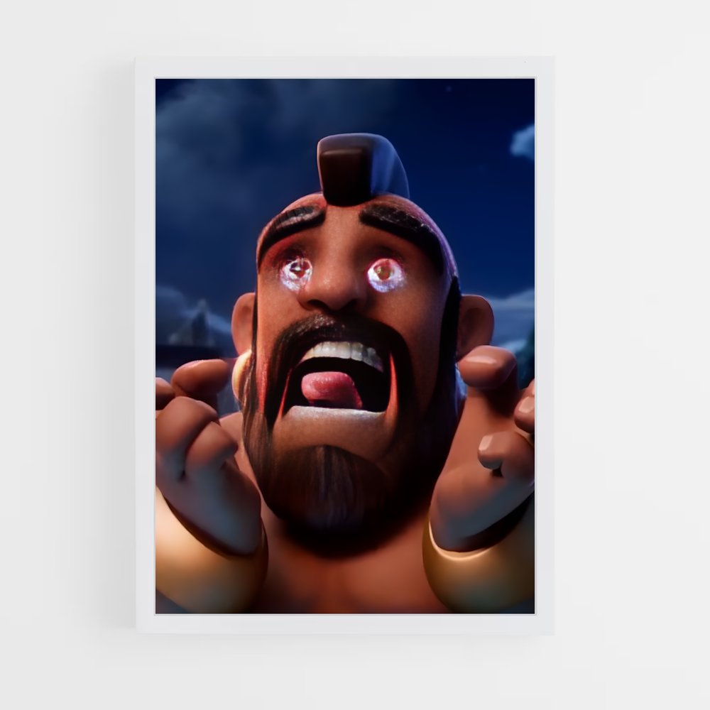 Poster Clash des Chevaliers – affiche Clash royale (vue 3)